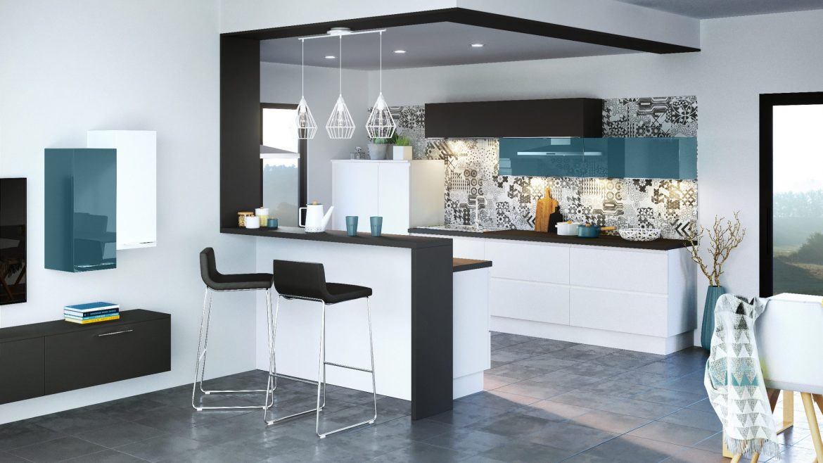 Cuisine_BOREALE_Blanc_Mat_REFLET_Bleu_Atlantique_3